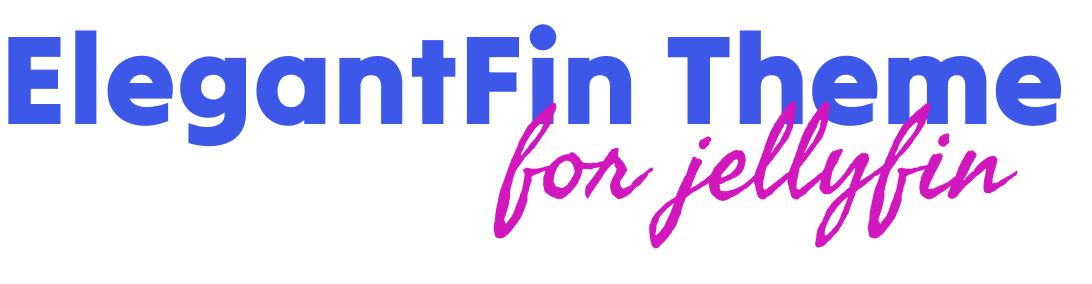 ElegantFin Theme for Jellyfin - Banner